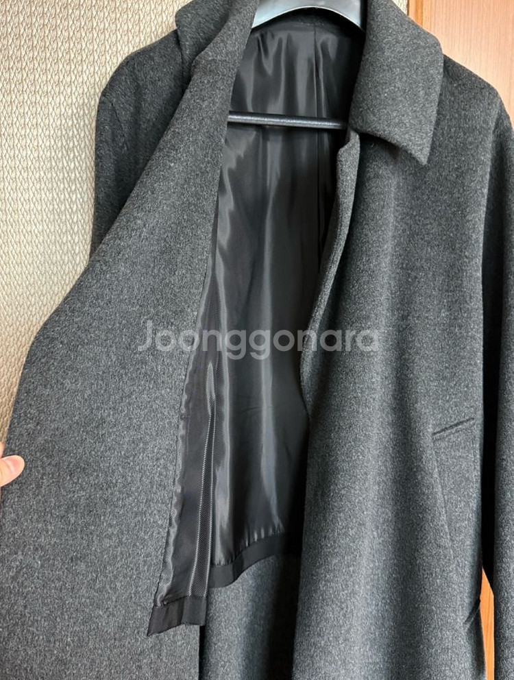 솔리드옴므 캐시미어 코트/솔옴코트/남자코트/남성캐시미어--5