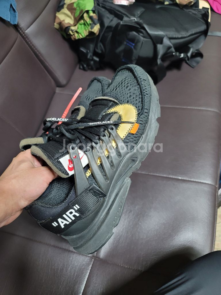 나이키 오프화이트 프레스토 블랙 290--1