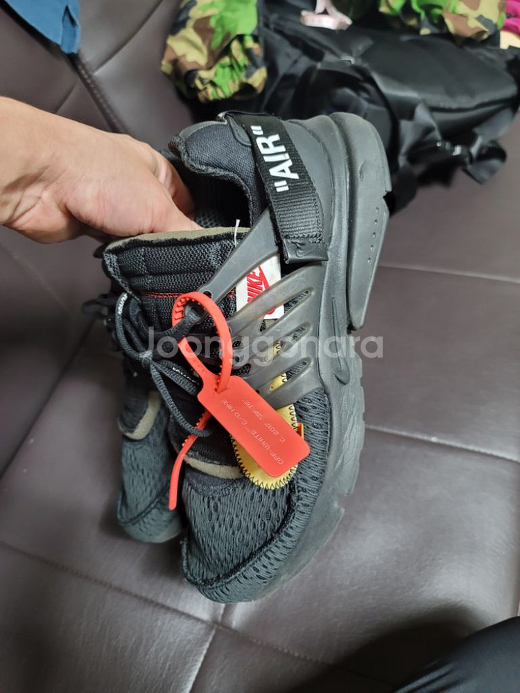 나이키 오프화이트 프레스토 블랙 290--4