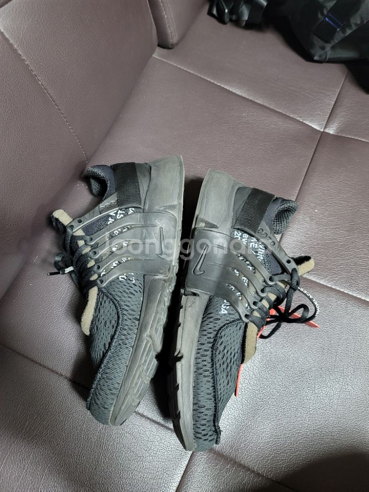 나이키 오프화이트 프레스토 블랙 290--5