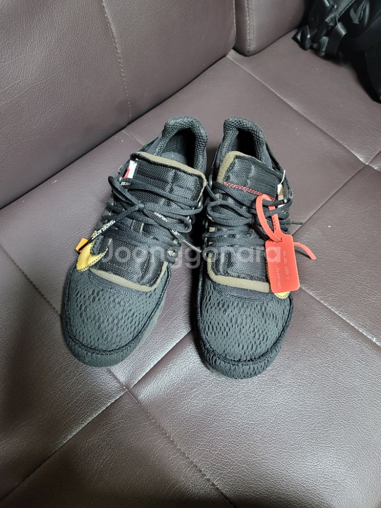 나이키 오프화이트 프레스토 블랙 290--8