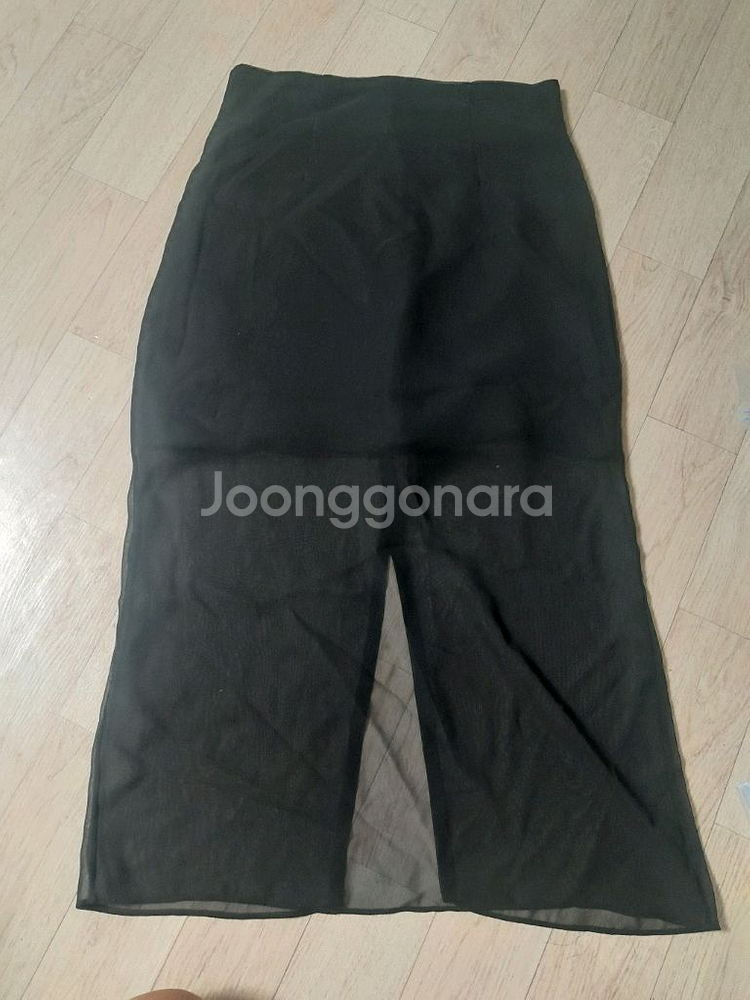 여성 시스루치마 M 2벌일괄 새제품 택포--0