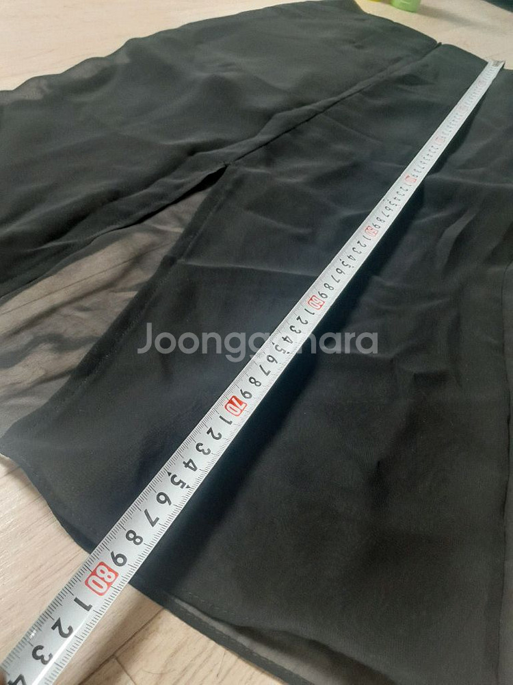 여성 시스루치마 M 2벌일괄 새제품 택포--3