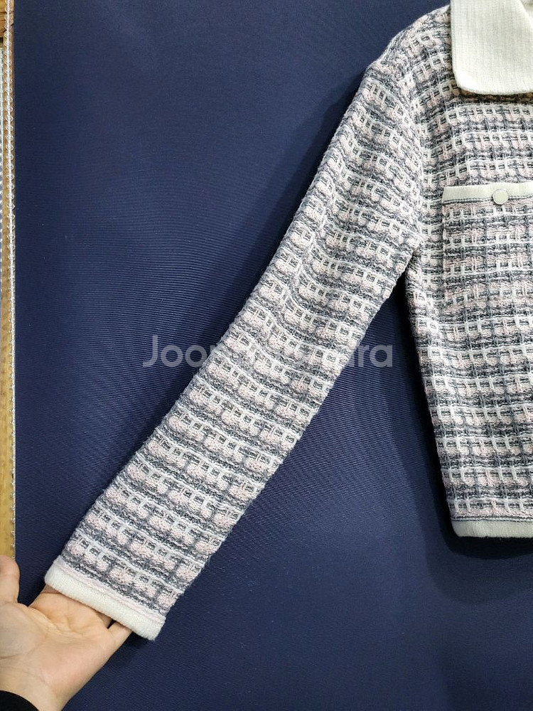 미쏘 트위드자켓--2