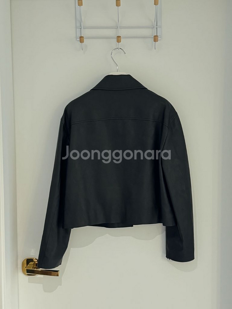 frrw 에코 레더 크롭 가죽자켓--6