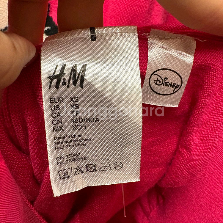 H&M 모스키노 디즈니 니트 원피스 여성 XS--2