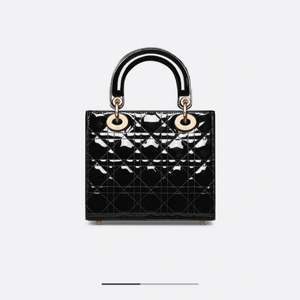 디올 레이디백 페이던트 블랙 스몰