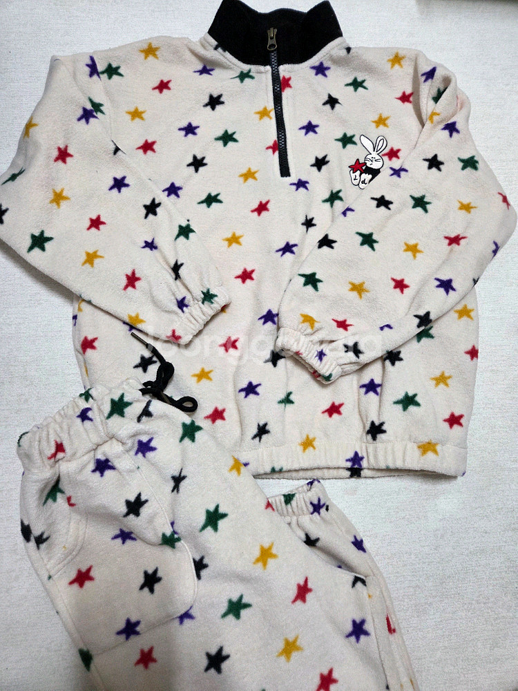 리미떼두두 star fleece 아노락 세트 130--0