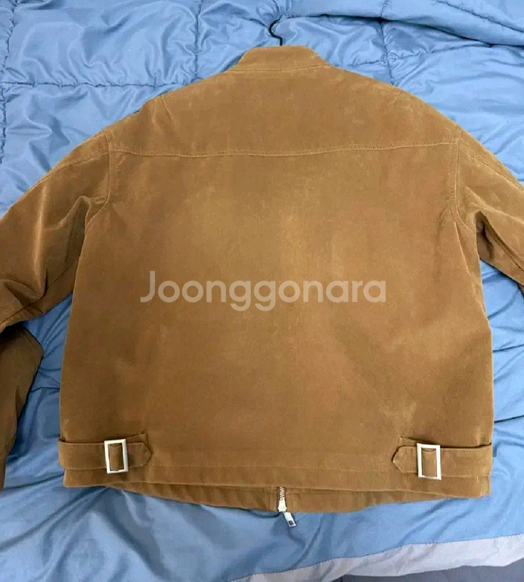 라퍼지스토어 스웨이드 바이커 자켓--2