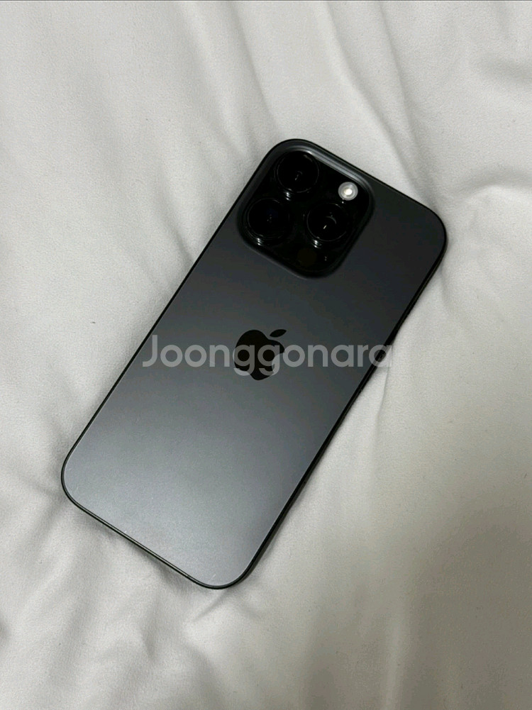 아이폰 16 Pro 블랙 128 애케플 26년9월30일--0