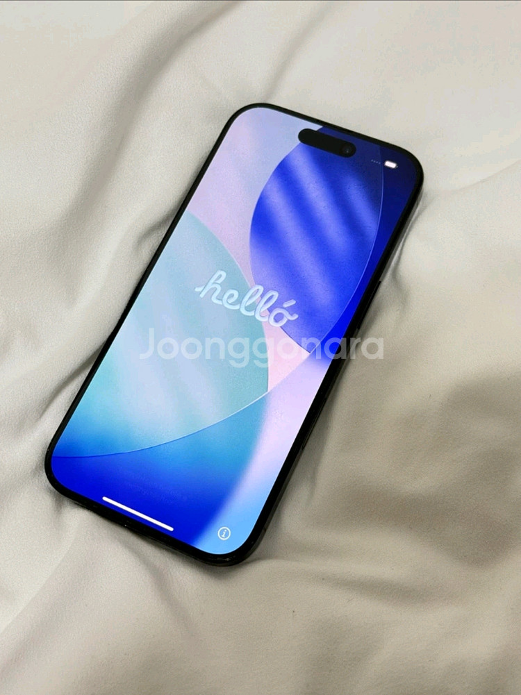 아이폰 16 Pro 블랙 128 애케플 26년9월30일--2