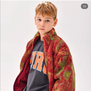 [새상품]히로 멀티 덤블 리버시블 자켓 와인 160