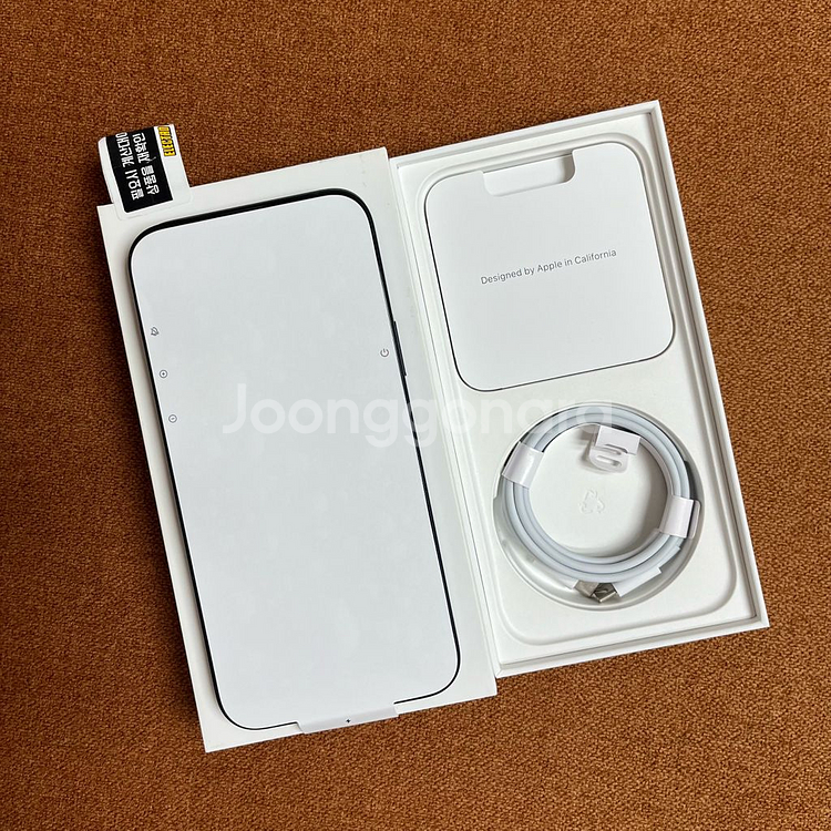 아이폰 15 플러스 블랙 256GB (리퍼/미사용)--2
