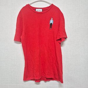 메이커 레드 반팔티셔츠