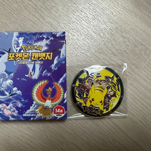 포켓몬 샤브올데이 피카츄 캔뱃지
