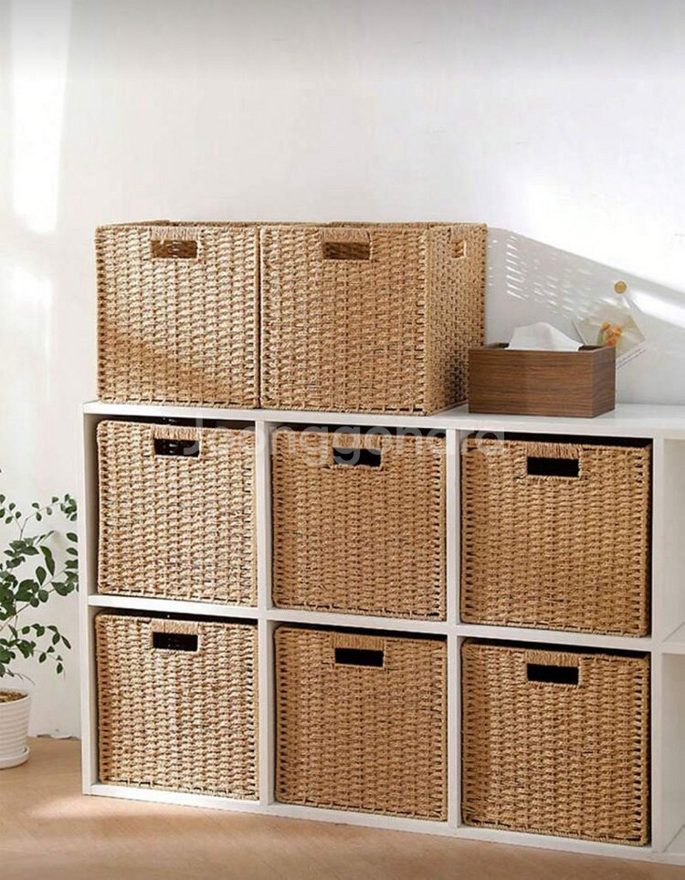 라탄 수납 바구니 M 사이즈--0