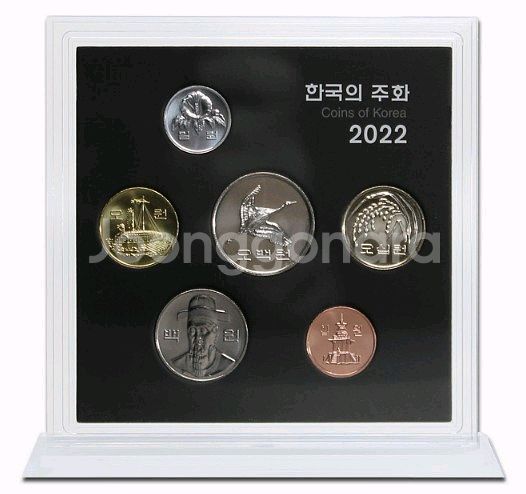 2022년한국의주화민트세트--1