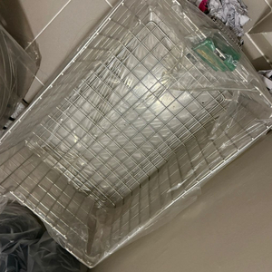 스텐 바구니 대형 손잡이스탠바구니