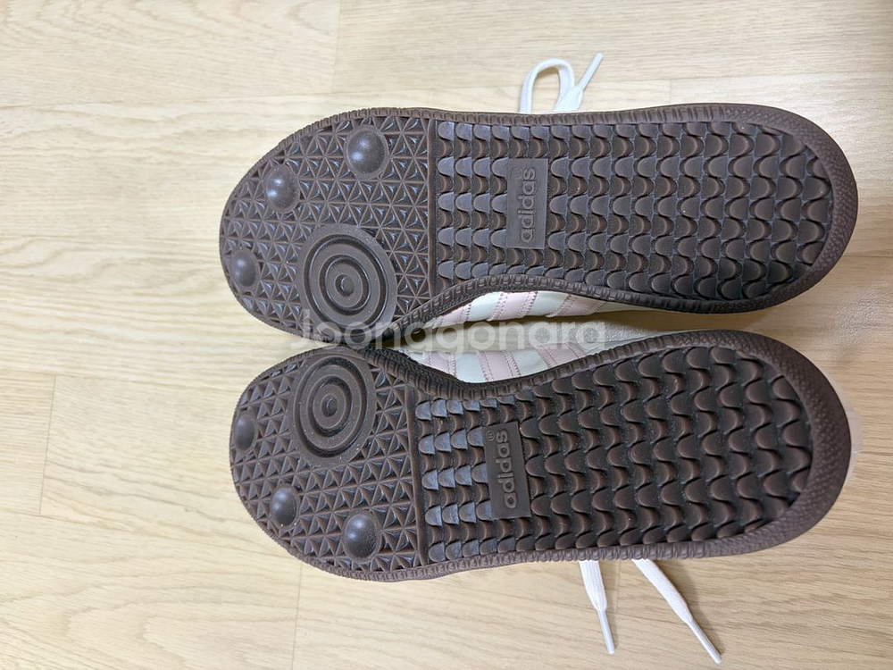 아디다스 삼바 samba 화이트/핑크 250--3