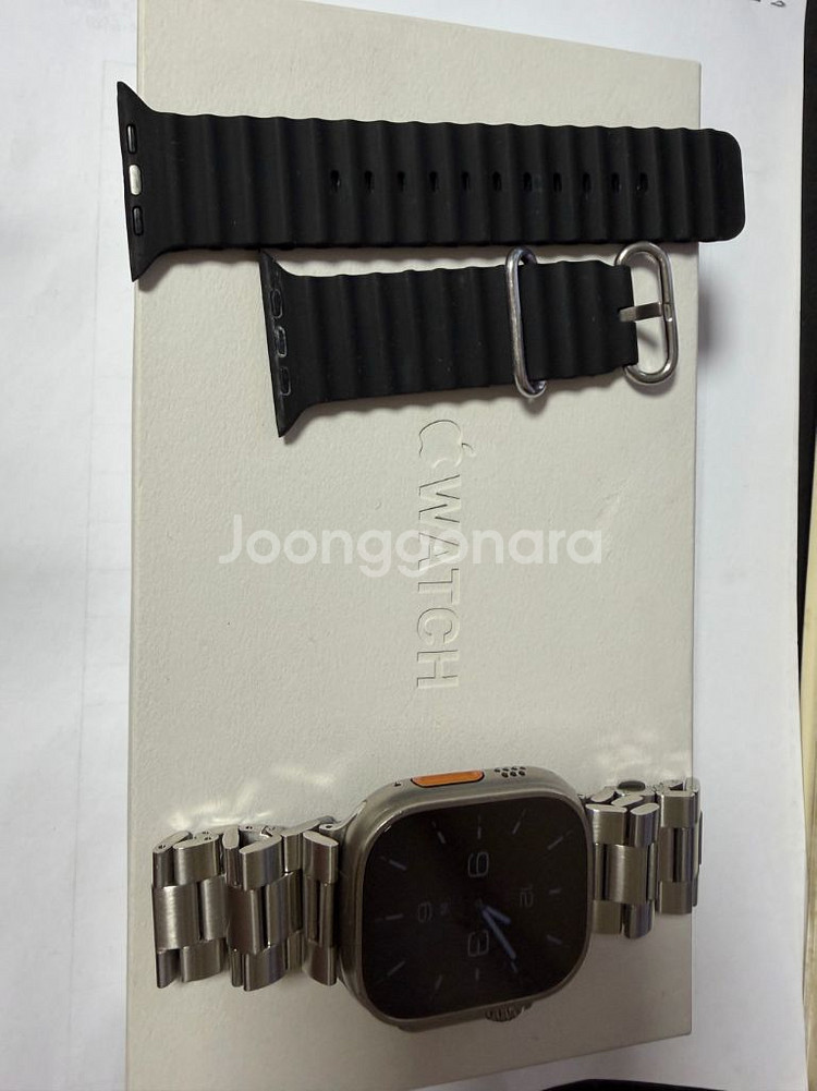 애플워치 울트라 GPS+셀룰러 모델 팝니다.--0