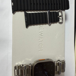 애플워치 울트라 GPS+셀룰러 모델 팝니다.