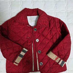 버버리 정품 유아 봄 누빔 자켓 100