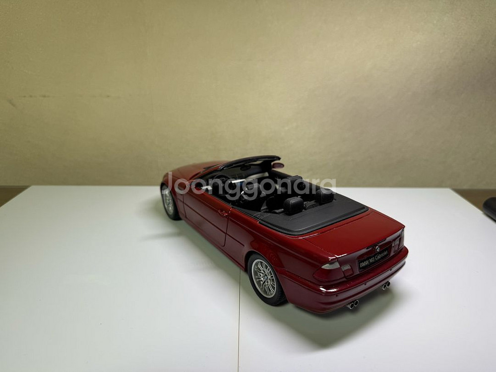 1:18 교쇼 E46 M3컨버터블 다이캐스트 9만--4