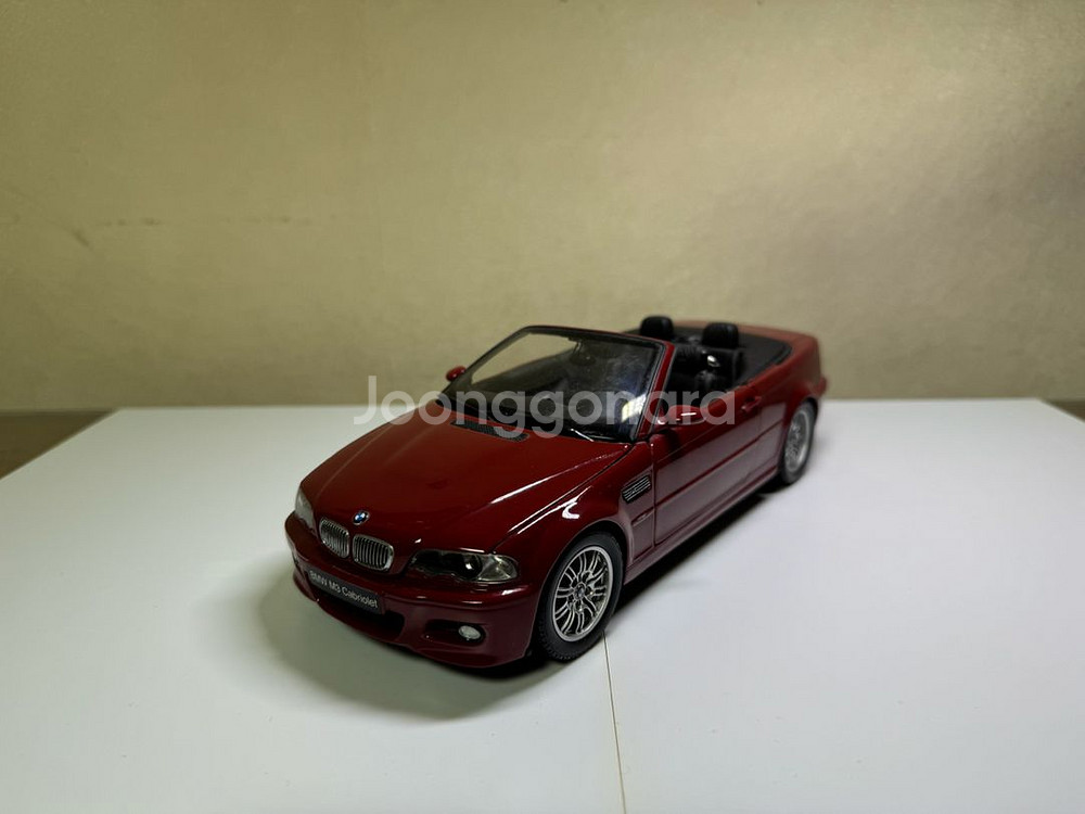 1:18 교쇼 E46 M3컨버터블 다이캐스트 9만--3