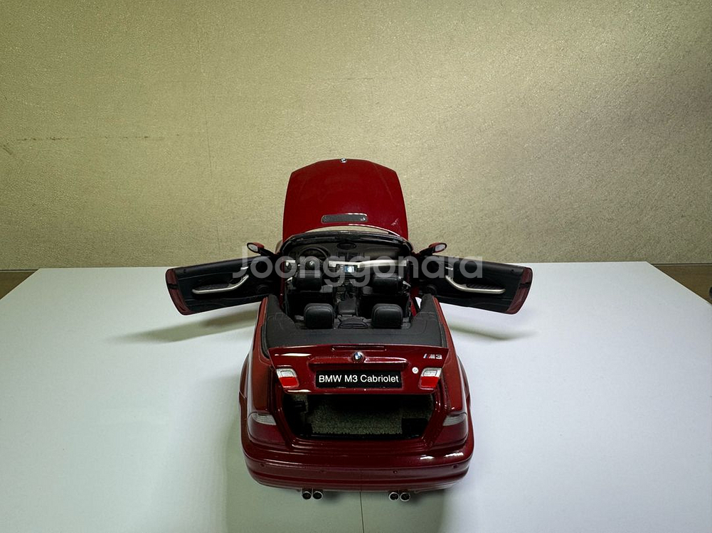 1:18 교쇼 E46 M3컨버터블 다이캐스트 9만--6