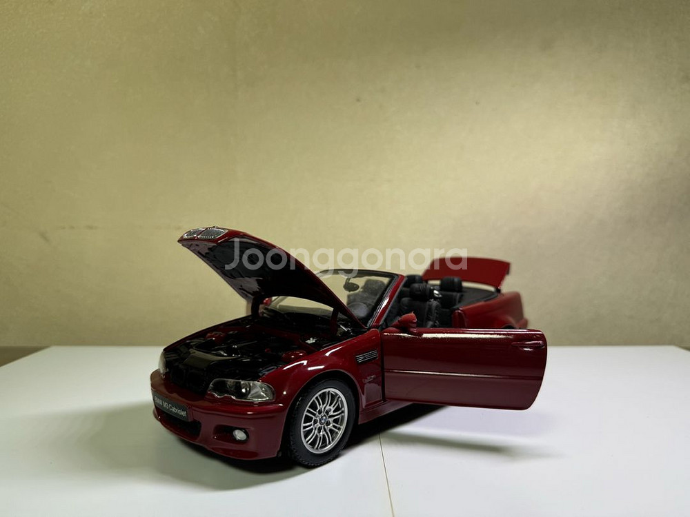 1:18 교쇼 E46 M3컨버터블 다이캐스트 9만--8