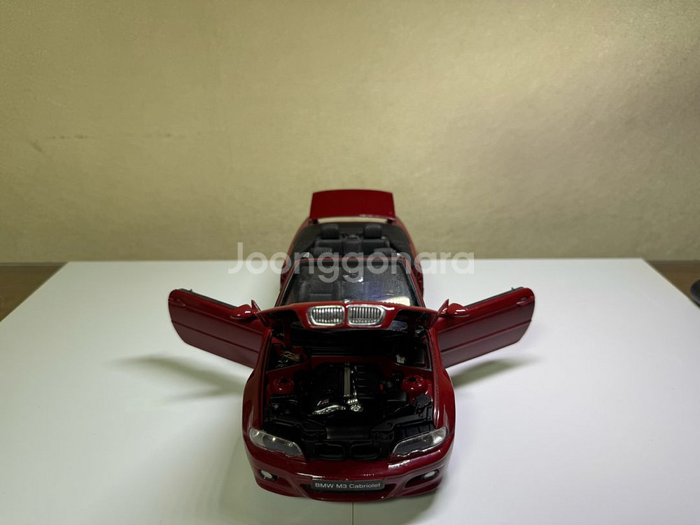 1:18 교쇼 E46 M3컨버터블 다이캐스트 9만--7
