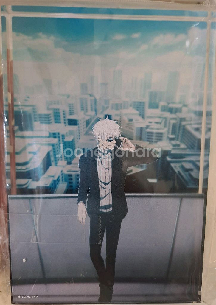 주술회전 고죠 아크릴 블록 팝니다.실물이 예쁩니다.--0