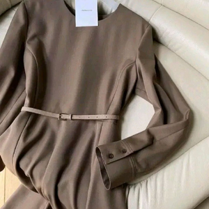 라밤바룸 벨티드 클래식 원피스 m 택달린새것