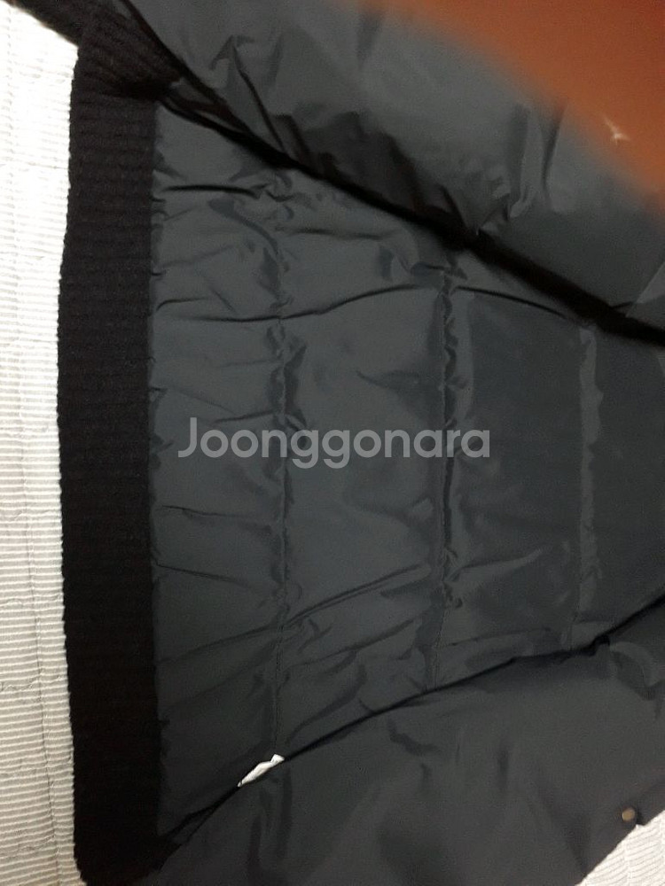 더캐시미어 니트 구스 점퍼 블랙85--9