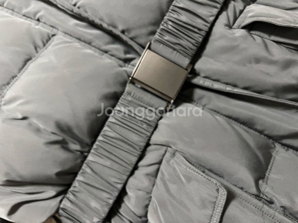 새상품 GGPX 에뜨르몽크 폭스퍼 구스다운패딩--3