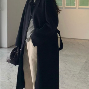 브런치 울 100 핸드메이드 코트