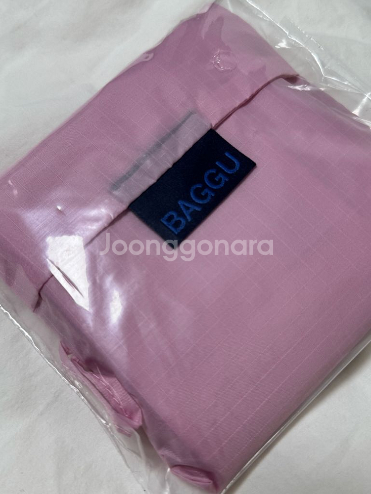 BAGGU 바쿠백 스탠다드 핑크 새상품--3