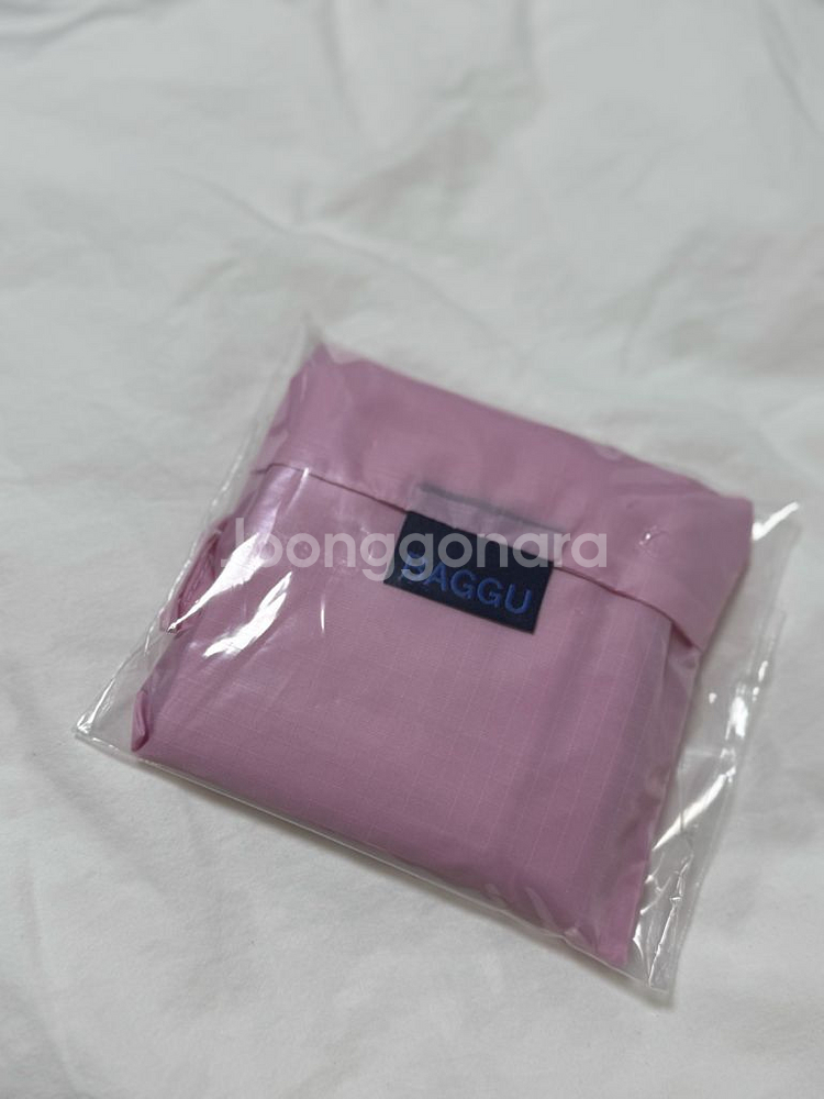 BAGGU 바쿠백 스탠다드 핑크 새상품--2