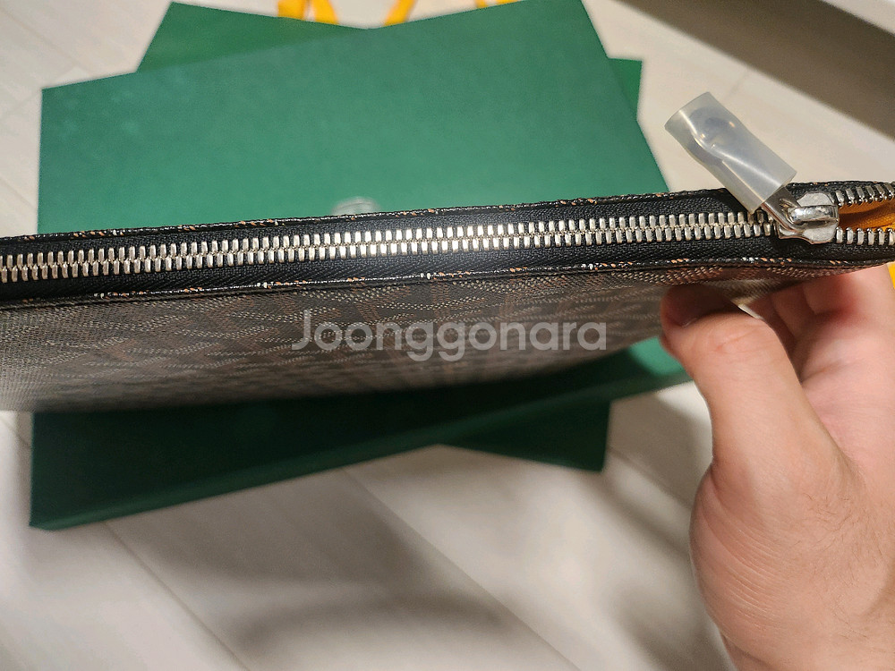고야드 클러치 세나 GM , (구성품 풀셋)--8