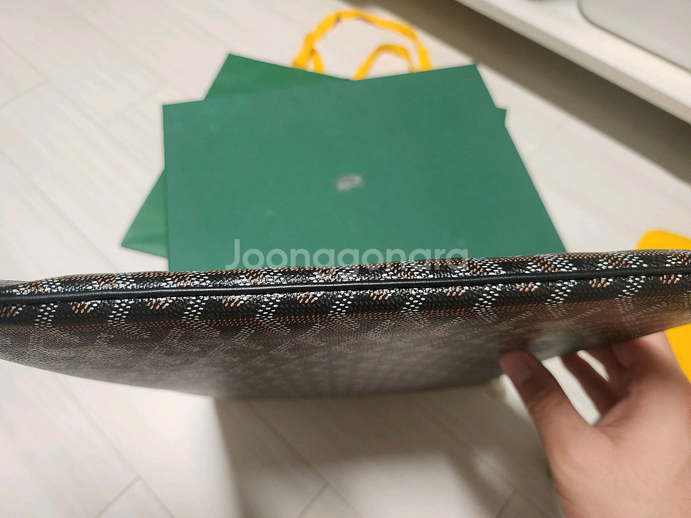 고야드 클러치 세나 GM , (구성품 풀셋)--9
