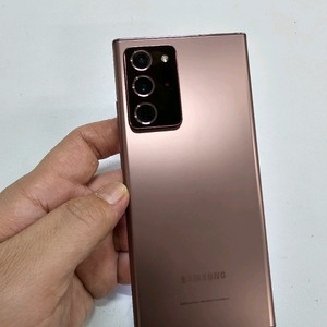 갤럭시 노트20울트라 브론즈 무잔상