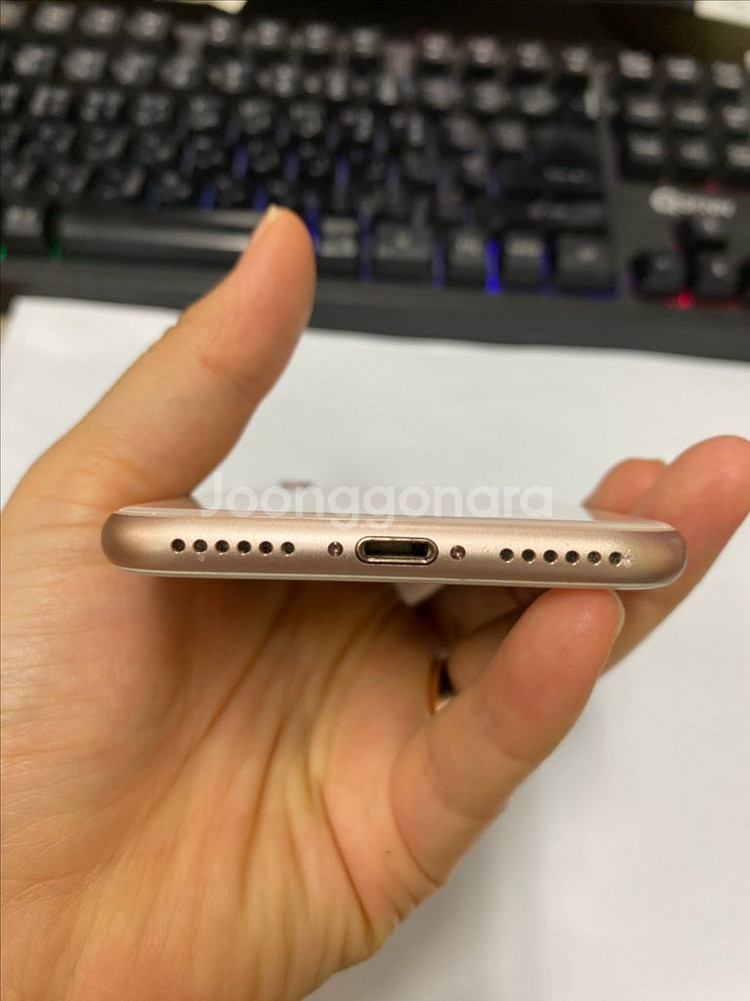 아이폰8 로즈골드 AA급 256GB 배터리100%--6