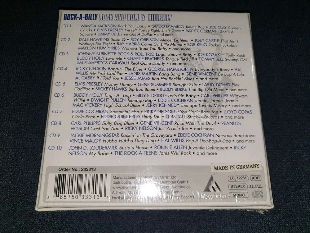 로큰롤 모음집 10CD 박스세트--1