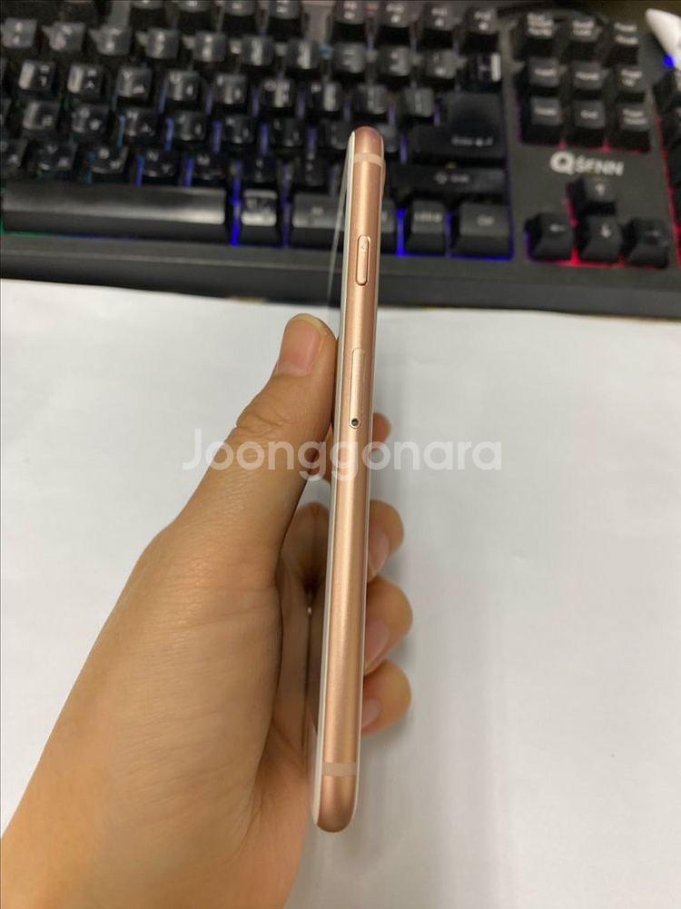 아이폰8 로즈골드 A급 256G 배터리100% 대량가능--6