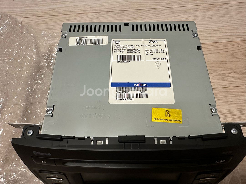 뉴쏘렌토r 순정 라디오 팝니다 961702PAA0VA--3