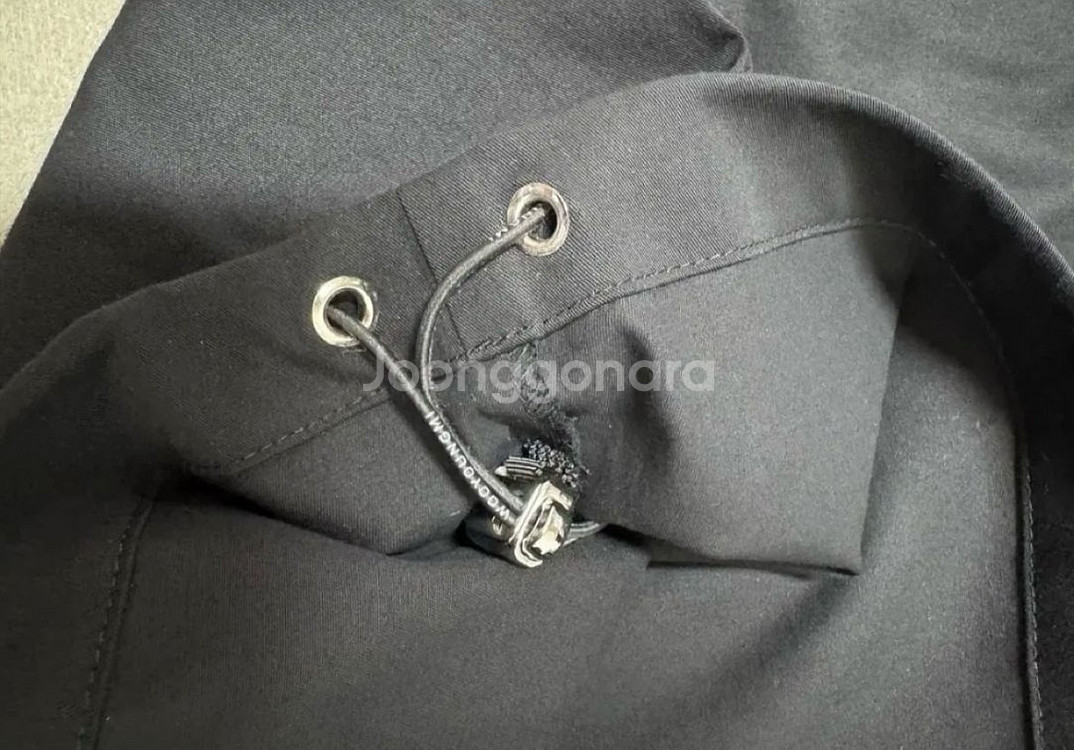 [48] 우영미 22SS 블랙 와이드 카고 팬츠--5