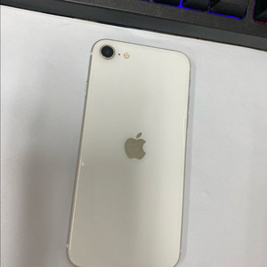 아이폰SE2 화이트 액정SS급 64GB 배터리92%