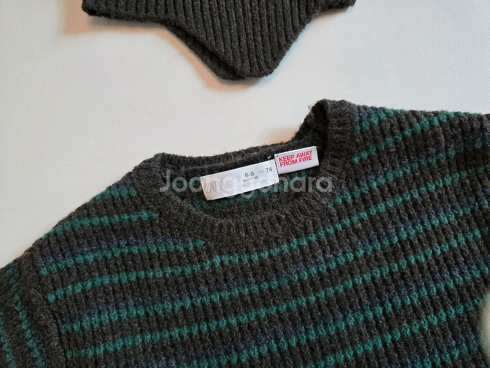 자리 니트 자라 베이비 니트 6-9m--1