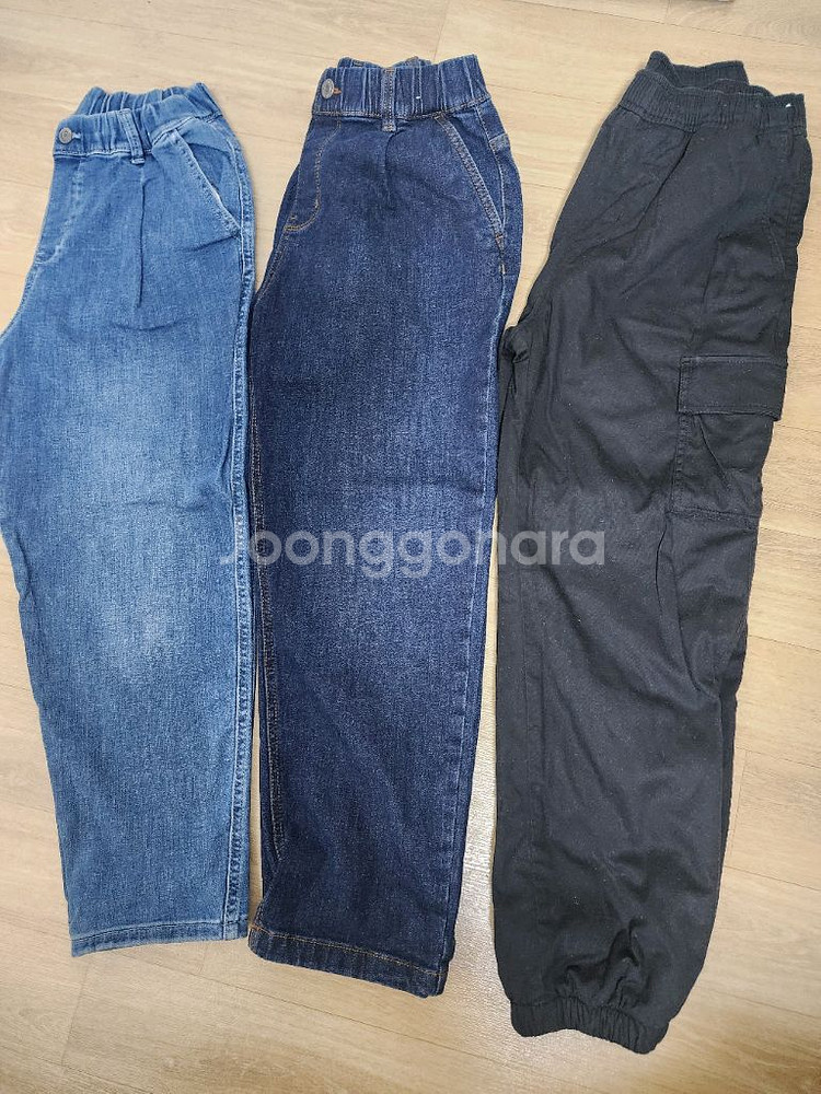 150사이즈 기모바지3개--0