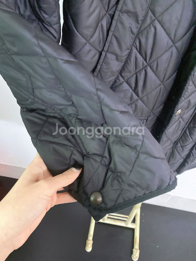 (M)폴로랄프로렌남자블랙기모퀄팅점퍼--3